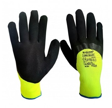 Rękawice ocieplane M-GLOVE L3001 YELLOW 2242X X2X