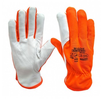 Rękawice ocieplane M-GLOVE TECHNIK HI-VIS WINTER 2132X