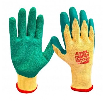 Rękawice powlekane lateksem M-GLOVE L1101 3142X