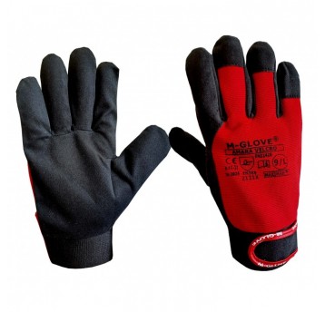 Rękawice skóra syntetyczna M-GLOVE AMARA VELCRO 2121X