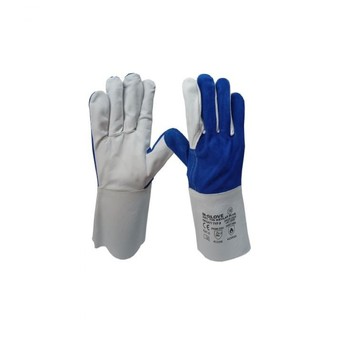 Rękawice spawalnicze M-GLOVE TIG KEVLAR BLUE 4123X 411X4X
