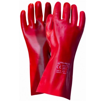 Rękawice WORKLINK FULL RED PVC 35 - 10