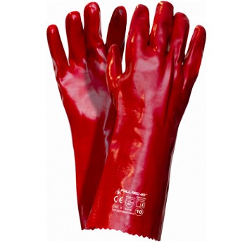 Rękawice WORKLINK FULL RED PVC 40 - 10
