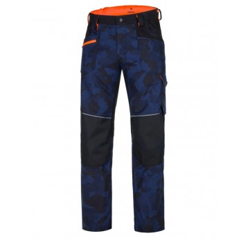 Spodnie do pasa ARDON CREATRON - camo niebieski