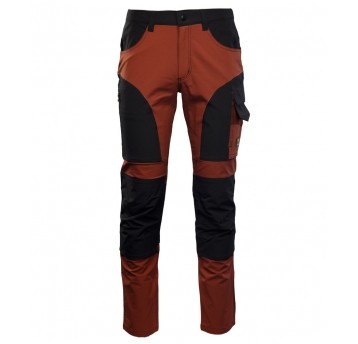 Spodnie do pasa SEVEN KINGS TRAIL LIGHT - mahoń-czarny