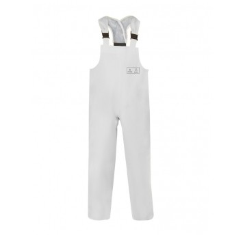 Spodnie ogrodniczki PROS model 001 - biały