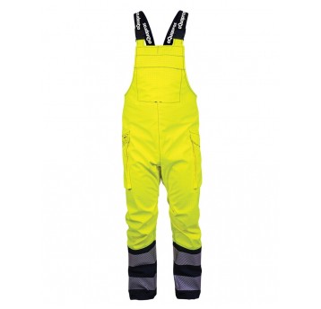 Spodnie ogrodniczki PROS model 2841 - żółty-granatowy
