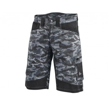 Szorty CXS SOLIS FLEX męskie - camo-czarny