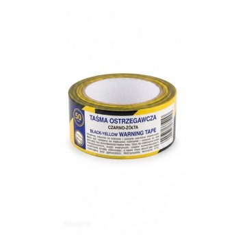 Taśma ostrzegawcza SMART 5403 48mm x 25m - żółty-czarny