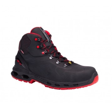 Trzewiki ochronne Garsport HEXA-DRY MID S7S - czarny-czerwony