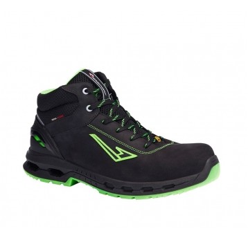 Trzewiki ochronne Garsport HEXA-G5000 MID ESD S3S - czarny-limonka
