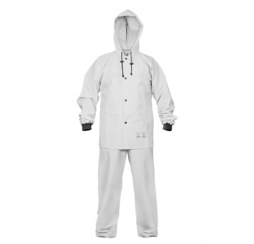 Ubranie wodoochronne PROS Model 101/001 - biały