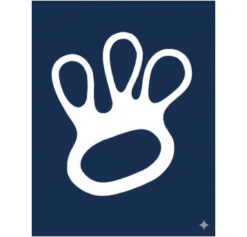 Zacisk do rękawic PROS 048/TPU - biały