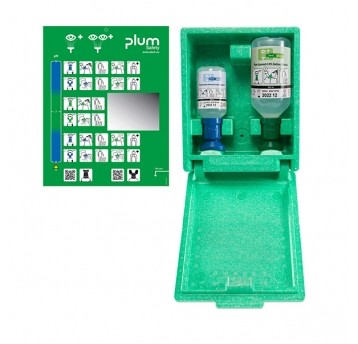 Zestaw do płukania oczu i ran Plum Green Box 0,9% NaCl 2×500 ml