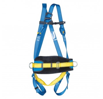 Zestaw powstrzymujący upadek PROTEKT GRIDER (szelki+amort.+linka)